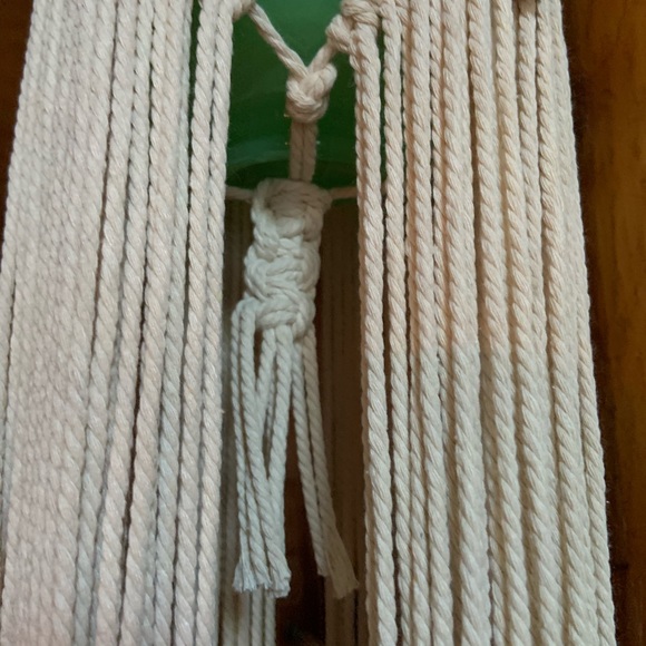 Cotton Macrame Plant 🪴 Hanger - Picture 4 of 11